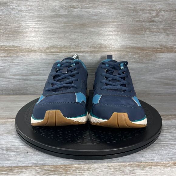 Vionic Women's Drift Zanny Waterproof Lace-Up Active Blue Sneakers Size 8 - Picture 2 of 13